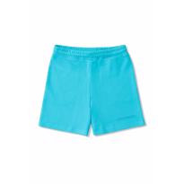  Ocean Blue - Organic Oversize Shorts 2-3 Yaş 
