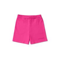  Flower Pink - Organic Oversize Shorts 2-3 Yaş 