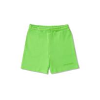  Tropical Green - Organic Oversize Shorts 4-5 Yaş 