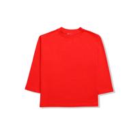  Yummy Red - Organic Oversize Long Sleeve T-Shirt 4 