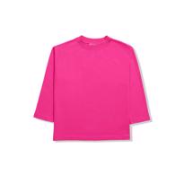  Flower Pink-Organic OversizeLong Sleeve T-Shirt 11 
