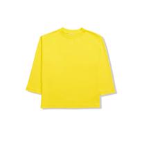  Sunny Yellow-Organic Oversize Long Sleeve T-Shir 4 