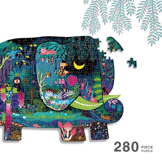 Erkek genel Large Animal-Shaped Puzzle Elephant Dream