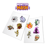 Erkek genel HoloToyz Sticker Monster Mash AR Uyumlu Etiket