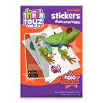 Erkek genel HoloToyz Sticker Holo Heroes AR Uyumlu Etiket