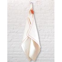 genel PANÇO Organic Muslin Towel / White - Tile 