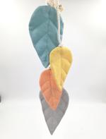 Men genel Leaf Curtain Holder - Mixed Color