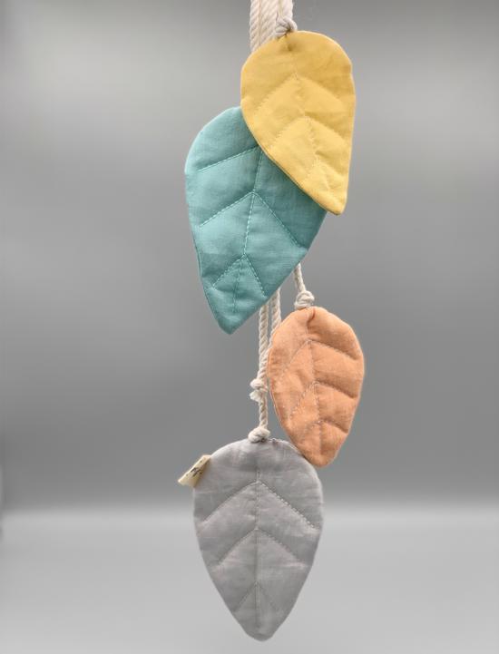 Men genel Leaf Curtain Holder - Mixed Color
