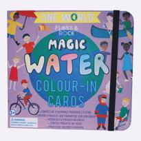 genel FLOSS ROCK Renk Değiştiren Water Magic Kartlar-One 