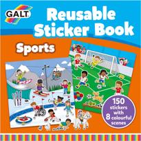 genel Reusable Sticker Book - Sports 3 Yaş+ 