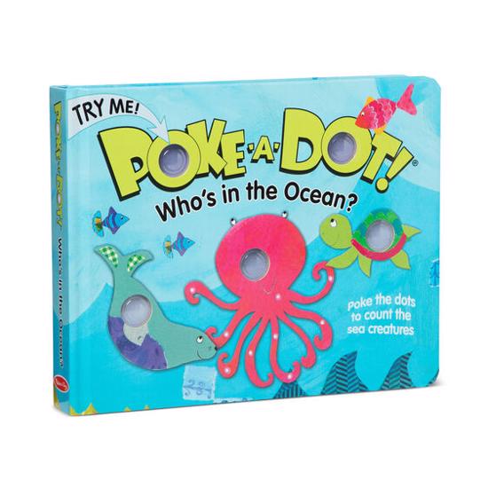 Men genel Poke-A-Dot - İnteraktif Kitap - Who's in the Ocean