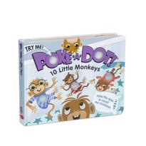  Poke-A-Dot - İnteraktif Kitap - 10 Little Monkeys 