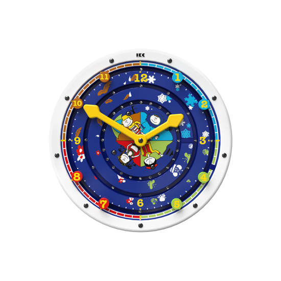 Erkek genel Clock Around-Yuvarlak Duvar Oyun Modülü