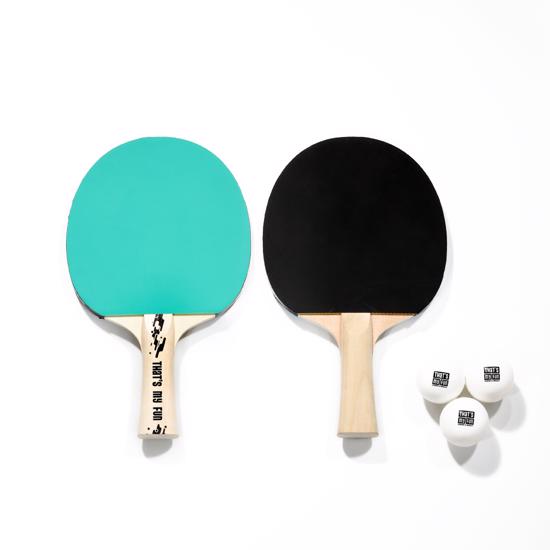 Men genel Table Tennis Set 101 - Yeşil -Siyah