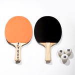 Erkek genel Table Tennis Set 101 - Turuncu -Siyah