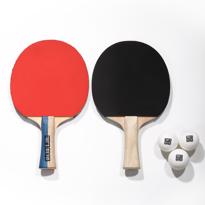 genel Midi Table Tennis Set- Kırmızı-Siyah 