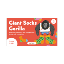 genel Giant Socks Gorilla 40 Kartlı Hafıza, Eşleştirme v 