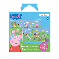  Peppa Pig - Reusable Sticker: Outdoor Fun 