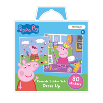 genel Peppa Pig - Reusable Sticker: Dress Up 