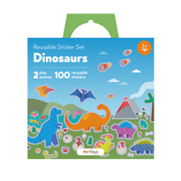  Reusable Sticker Set: Dinosaur 