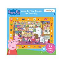 genel Peppa Pig - Look Find Puzzle Mr Foxs Shop - 36 Pc 