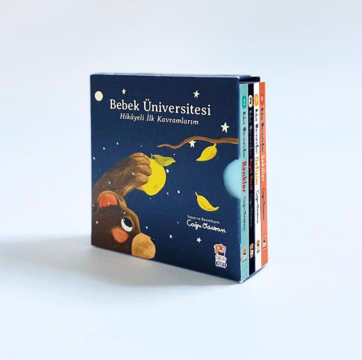 Erkek genel Bebek Üniversitesi Set 1 ( 4 Kitap)