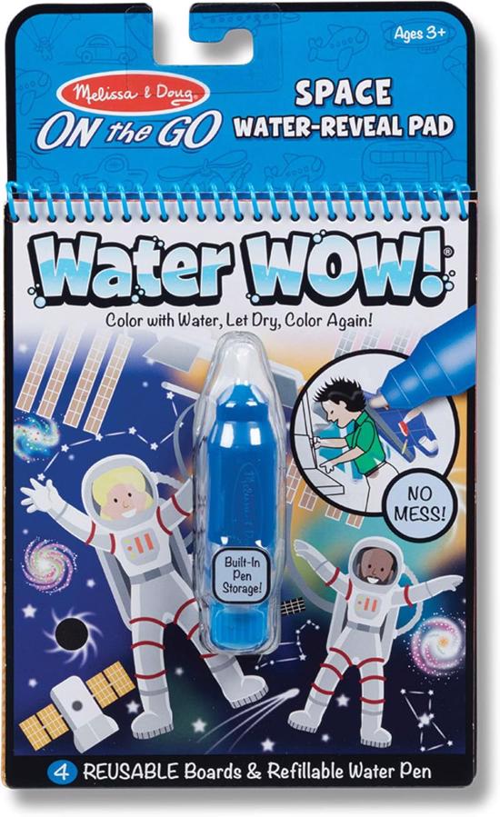 Erkek genel Water Wow  Su ile boyama kitabı - Uzay