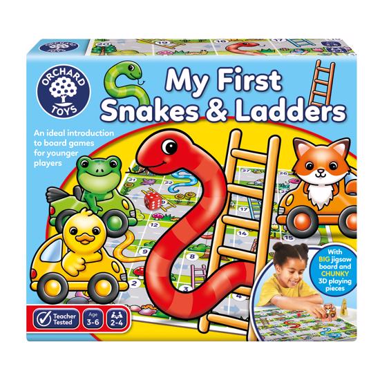 Erkek genel My First Snakes and Ladders 3-6 Yaş