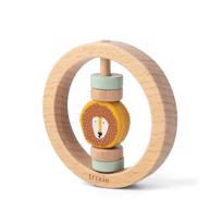 genel Wooden round rattle - Mr. Lion 