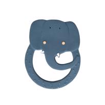 genel Natural rubber round teether - Mrs. Elephant 