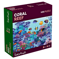 genel Seyahat Boy - Okyanus Mercan Resifi Puzzle 40 Parç 