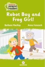 Erkek genel Robot Boy and Frog Girl