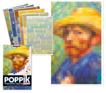 Erkek genel Creative Puzzle -1900 Stickers VINCENT VAN GOGH