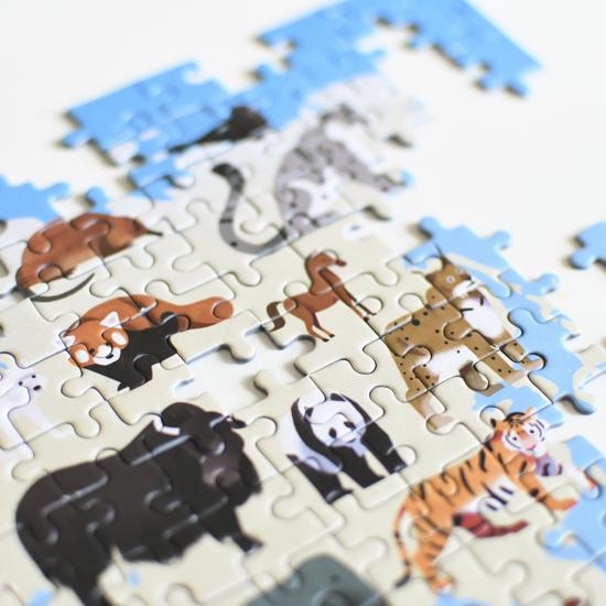 Men genel Puzzle Animals 500pcs