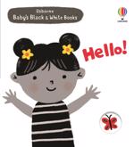 Erkek genel USB - Baby'S Black and White Books Hello