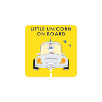 genel Car Sticker Unicorn 