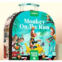 genel Gift Box Puzzle-Monkey on the Run 