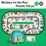 Erkek genel Gift Box Puzzle-Monkey on the Run