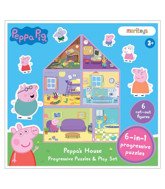 Erkek genel Peppa’s House: Peppa’s House: 6 in 1 Puzzle