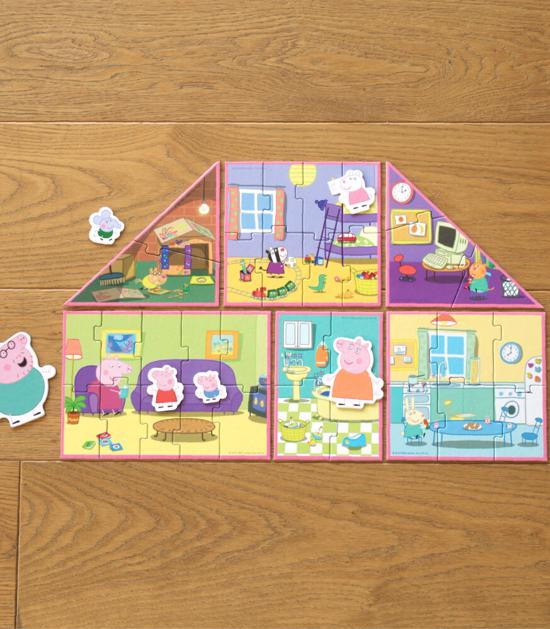 Erkek genel Peppa’s House: Peppa’s House: 6 in 1 Puzzle