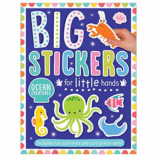 Erkek genel MBI - Big Stickers for Little Hands Ocean Creature