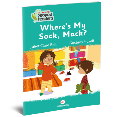 Erkek genel Peapod Readers -19: Wheres My Sock Mack