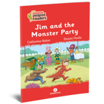 Erkek genel Peapod Readers -20:Jim and the Monster Party
