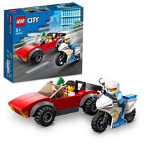genel LEGO City - Polis Motosikleti Araba Takibi 59 Parç 