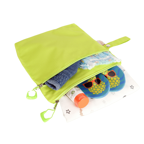 Erkek genel Mami Kids Bag -Neon Yeşili