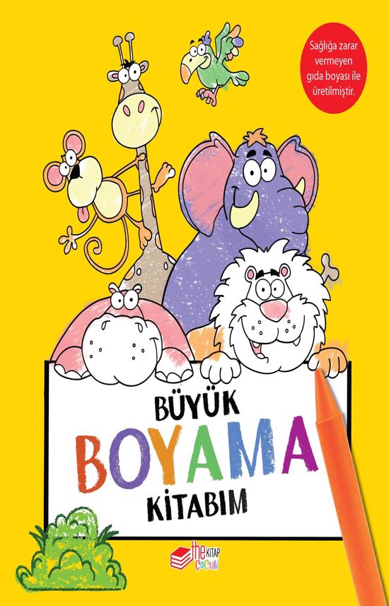 Men genel Büyük Boyama Kitabı