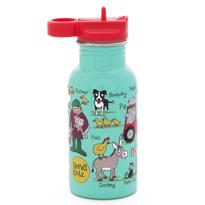 genel Tyrrell Katz Pipetli Çelik Matara 400ml - Farmyard 