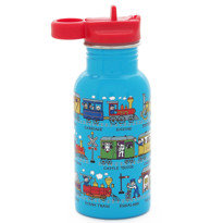 genel Tyrrell Katz Pipetli Çelik Matara 400ml - Trains 