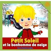 genel Petit Soleil et le bonhomme de neige. 