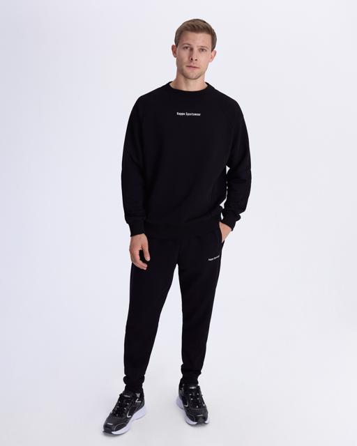 Siyah Authentic Alec Erkek Siyah Comfort Fit Sweatshirt - KAPPA® Türkiye